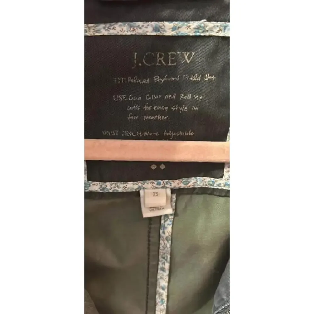 J.Crew Refined Boyfriend Field Shirt - Outdoor bomber y2k Jacket